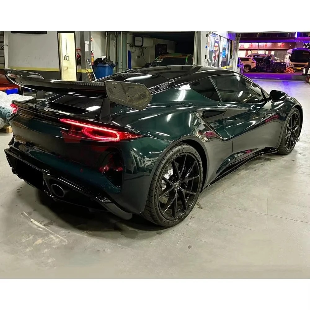 Lotus Emira GT4 Style Dry Carbon Fiber Front Lip for Lotus Emira